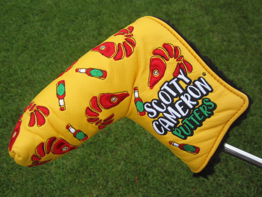 scotty cameron tour only louisiana open crawfish craw daddy open circle t event headcover