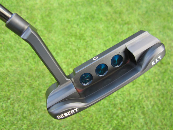 scotty cameron tour only deep milled black mist tour rat concept 1 circle t desert rat 350g putter golf club