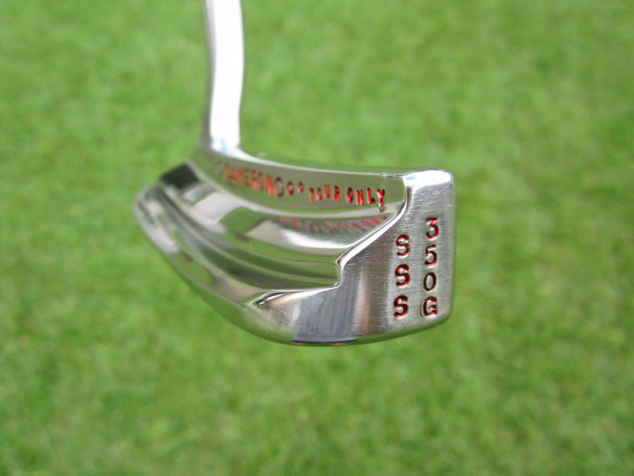 scotty cameron tour only sss circa 62 prototype circle t with welded flare neck and bullet bottom sole 350g putter golf club
