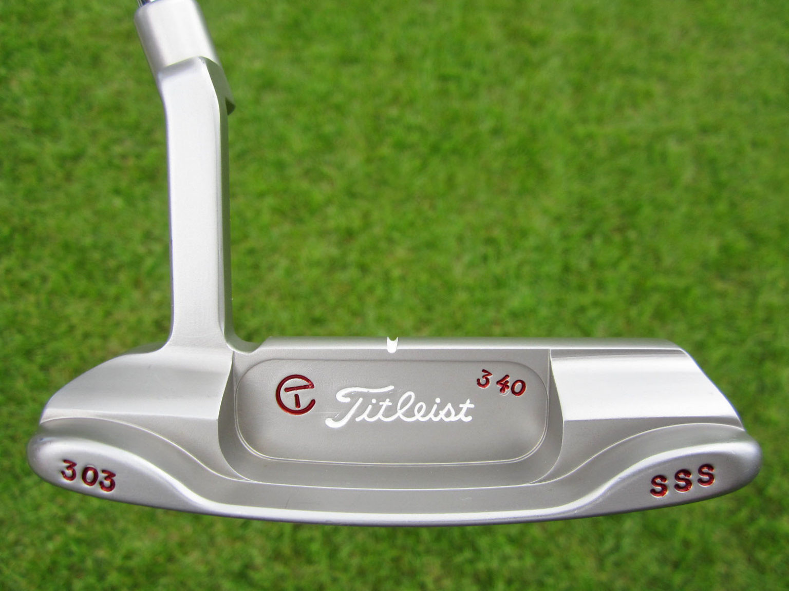 Scotty Cameron Tour Only SSS Newport Mid Sur Handstamped Circle T w/ Counter-Balance Grip - Tour Putter Gallery