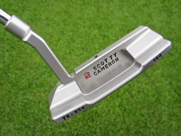 scotty cameron tour only sss timeless t2 newport 2 circle t 350g with jester skull and crown putter golf club