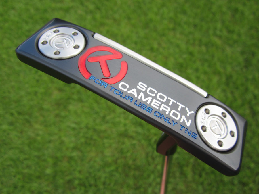 scotty cameron tour only black tnp2 newport 2 gss select circle t putter with usa circle t headcover putter golf club