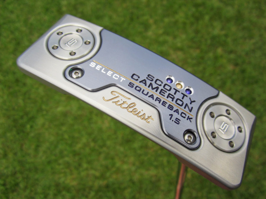 scotty cameron limited edition squareback 1.5 select moto gallery release putter