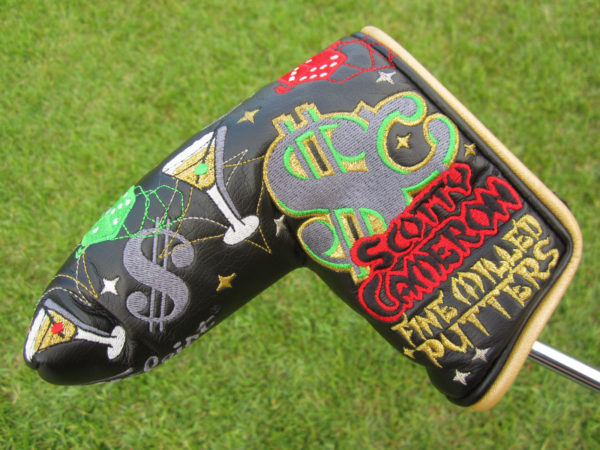 scotty cameron tour only 2015 las vegas circle t red devil sin city putter headcover