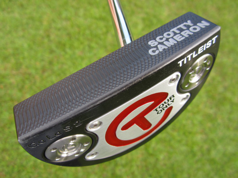 scotty cameron tour only black golo s2 centershaft select circle t putter golf club