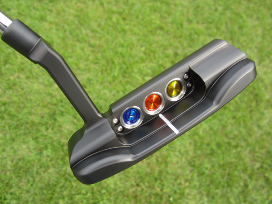 scotty cameron tour only black tnp newport gss select multi color circle t 360g putter golf club
