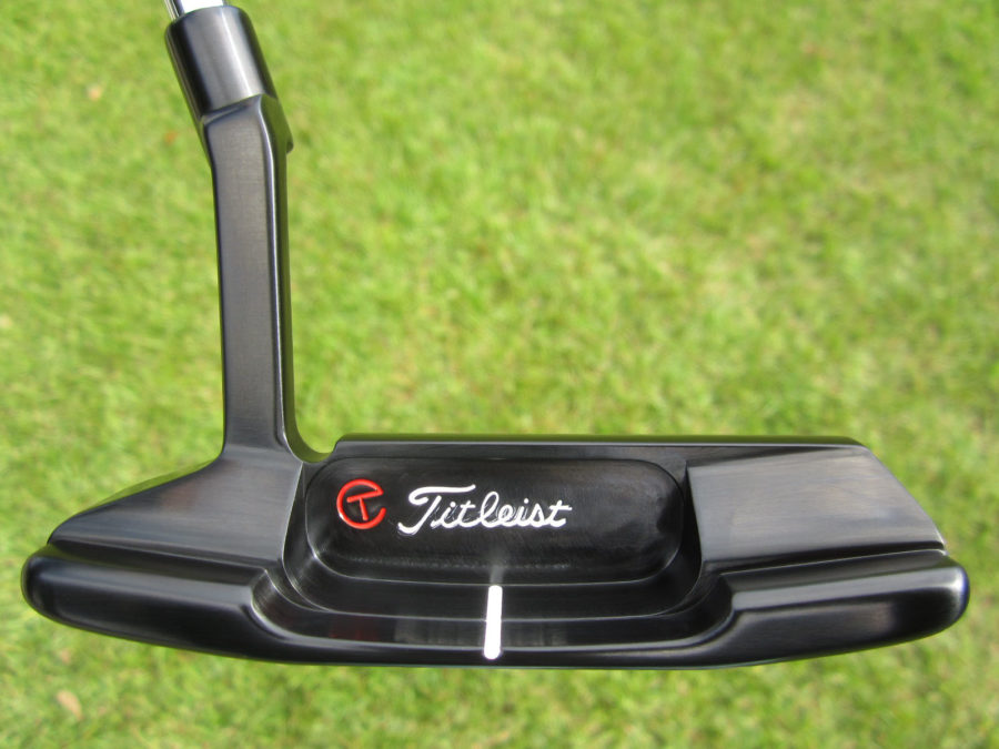 scotty cameron tour only carbon steel brushed black newport 2 tri sole handstamped circle t 330g putter golf club