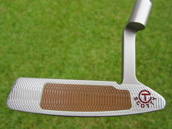 scotty cameron tour only deep milled sss t10 terylium newport 2 circle t putter golf club brooks koepka
