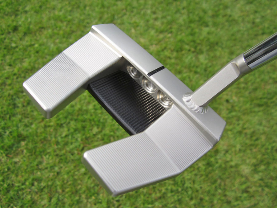 scotty cameron tour only left handed lh 2021 phantom x t5.5 justin thomas prototype circle t putter with welded flojet neck golf club