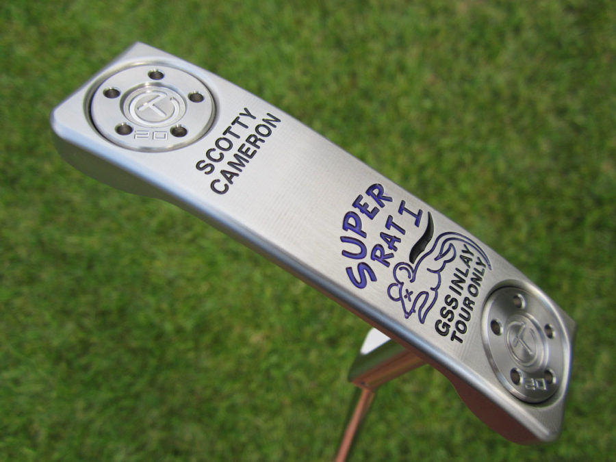 scotty cameron tour only masterful super rat gss circle t prototype putter golf club