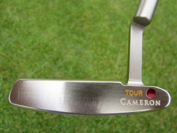 scotty cameron tour only pro platinum newport beach 2001 david duval style putter golf club