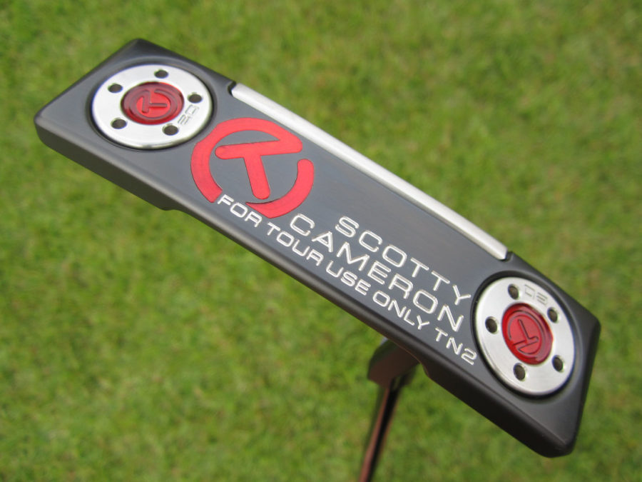 scotty cameron tour only black newport 2 tnp2 gss select circle t putter golf club with black shaft
