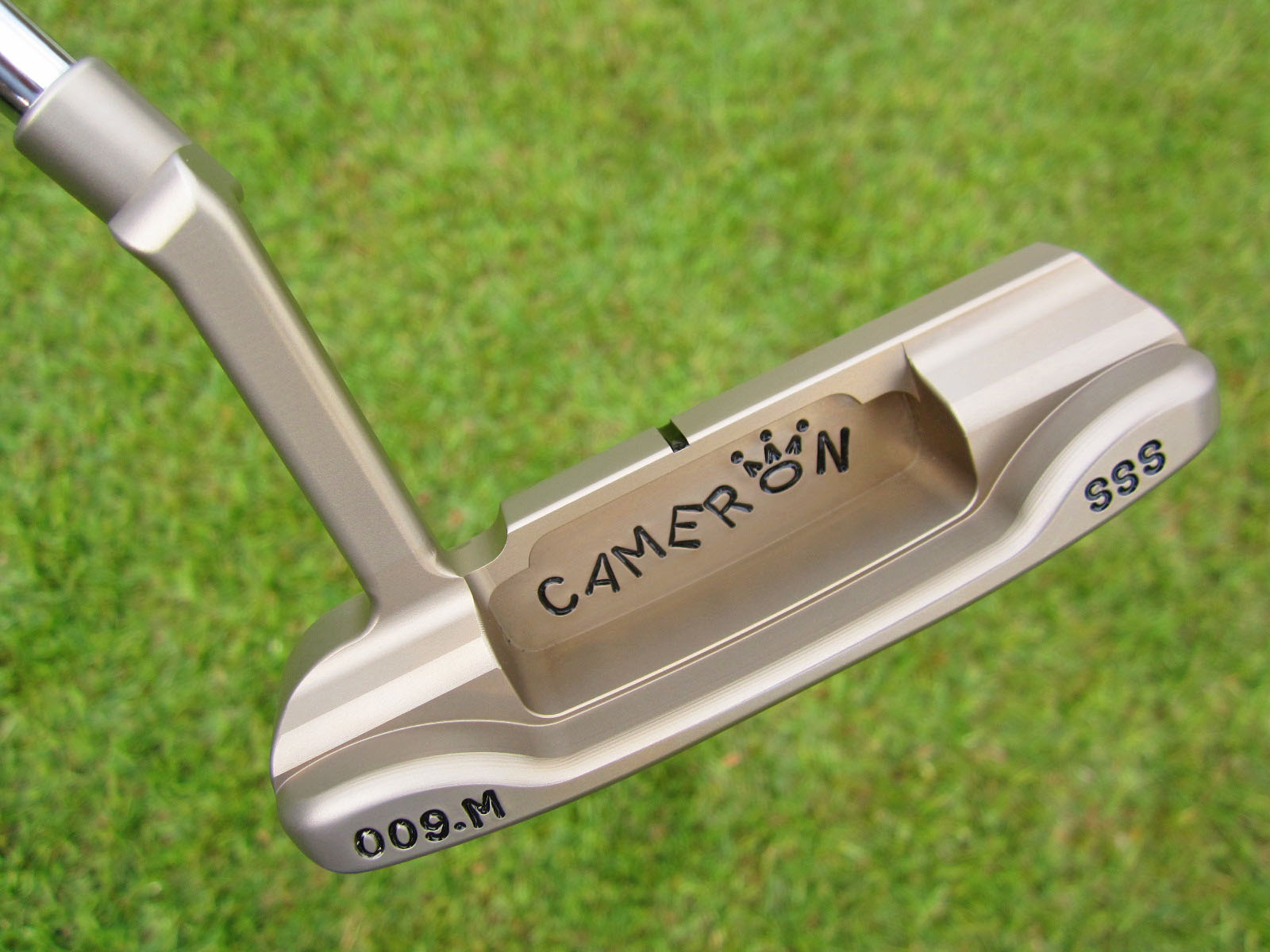 Scotty Cameron Tour Only Chromatic Bronze SSS Masterful 009.M 