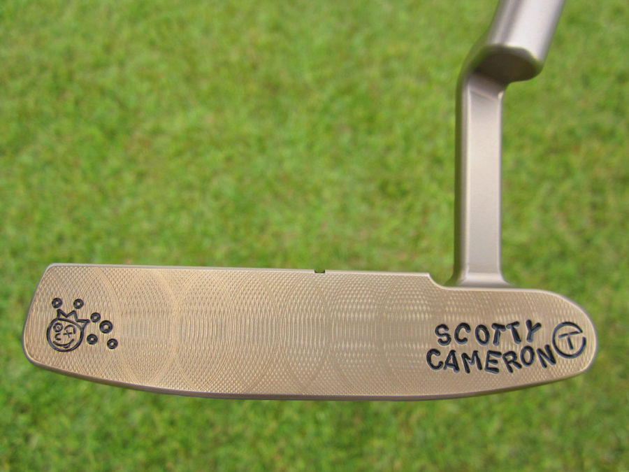scotty cameron tour only chromatic bronze sss masterful 009m circle t 350g putter with jackpot johnny jordan spieth stamps golf club