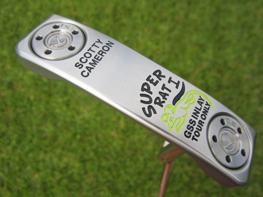 scotty cameron tour only sss masterful super rat gss circle t prototype putter golf club