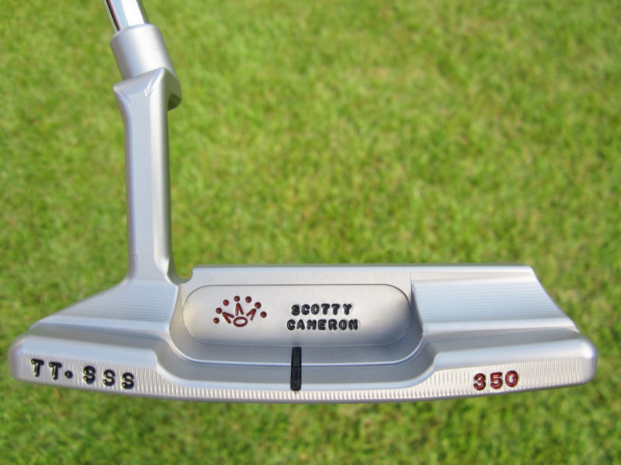 scotty cameron tour only sss timeless tourtype handstamped circle t 350g putter golf club