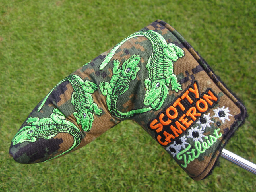 scotty cameron limited edition headcover 2012 pga championship kiawah island gator major
