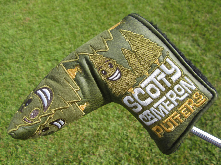 scotty cameron limited edition headcover 2018 masters tees and trees