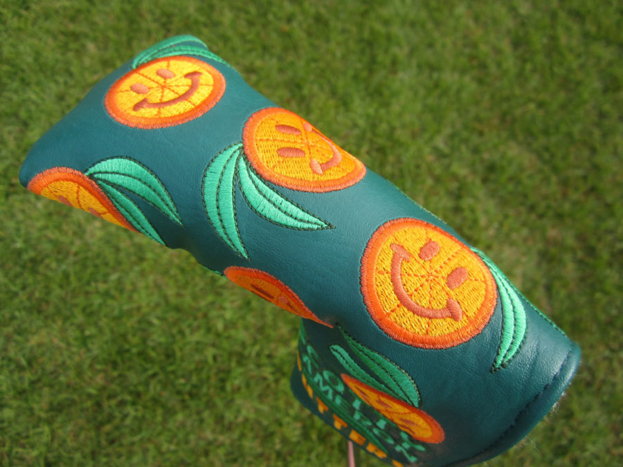 scotty cameron limited edition headcover 2014 florida oranges