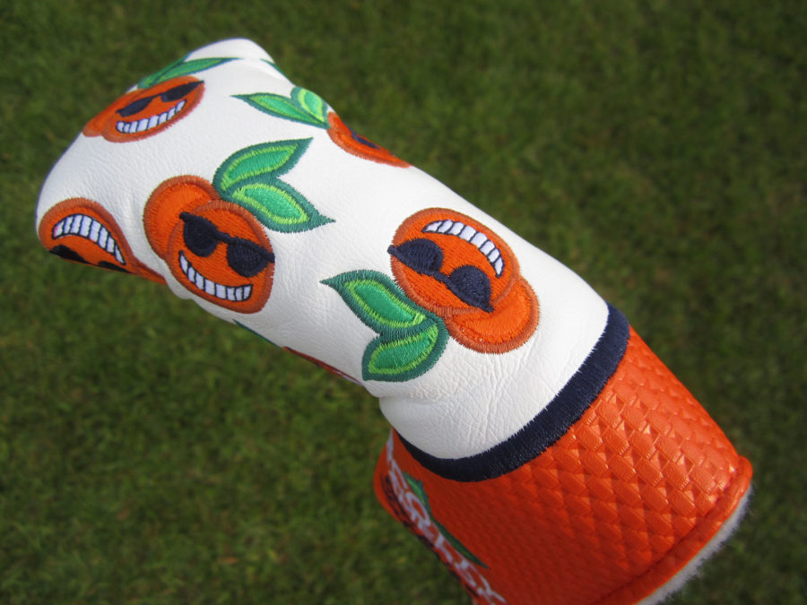 scotty cameron limited edition headcover florida oranges