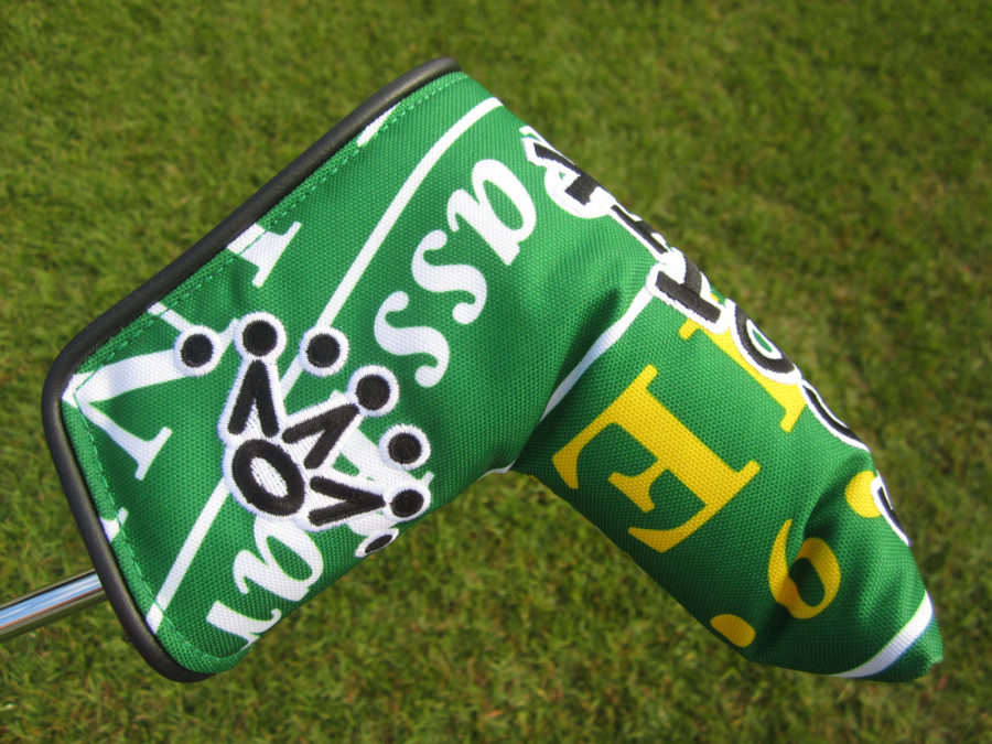 scotty cameron limited edition headcover green gambler craps table