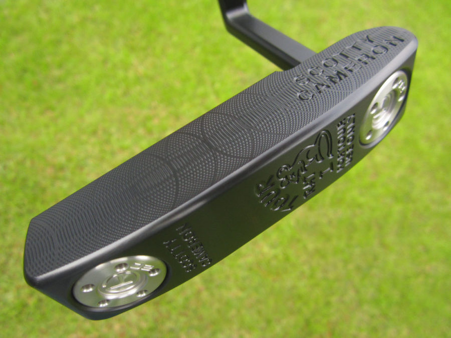 scotty cameron tour only black sss masterful tour rat circle t putter with black la golf stability putter shaft