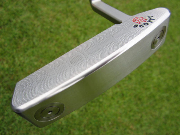 scotty cameron tour only sss timeless newport 2 upside down hot head harry stamps circle t 350g putter golf club with top line and tungsten sole plugs