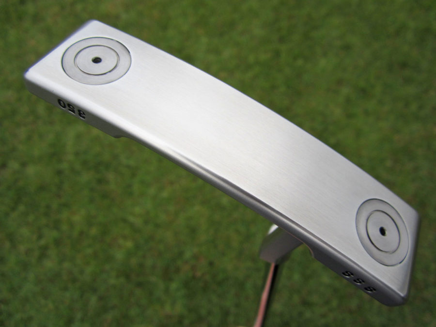 scotty cameron tour only sss timeless newport 2 upside down hot head harry stamps circle t 350g putter golf club with top line and tungsten sole plugs