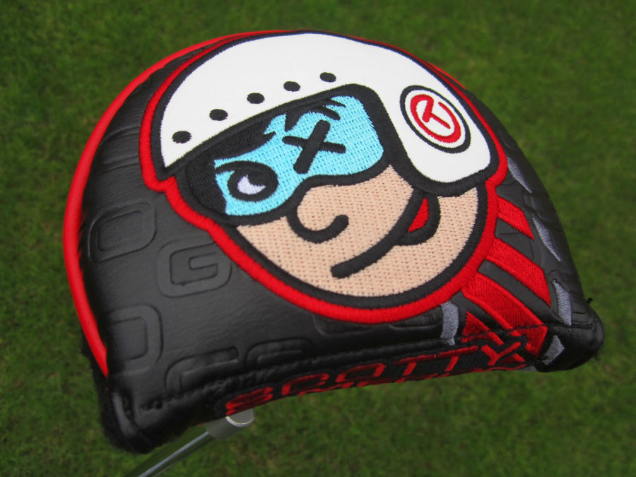 scotty cameron tour only headcover gogo johnny speed racer tiffany circle t mid round headcover