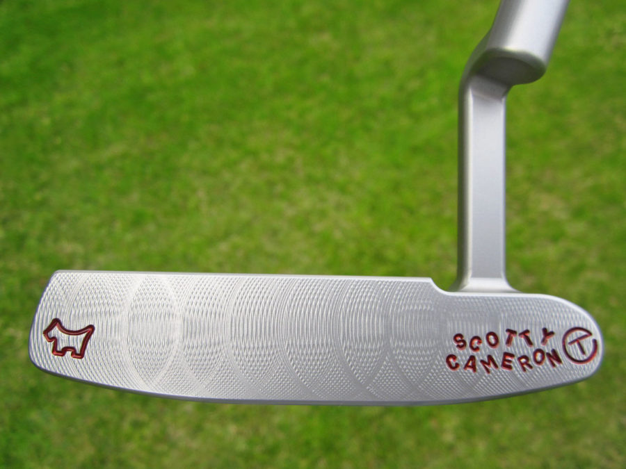 scotty cameron tour only sss 009 circle t with crown scotty dog and smiley face stamps putter golf club