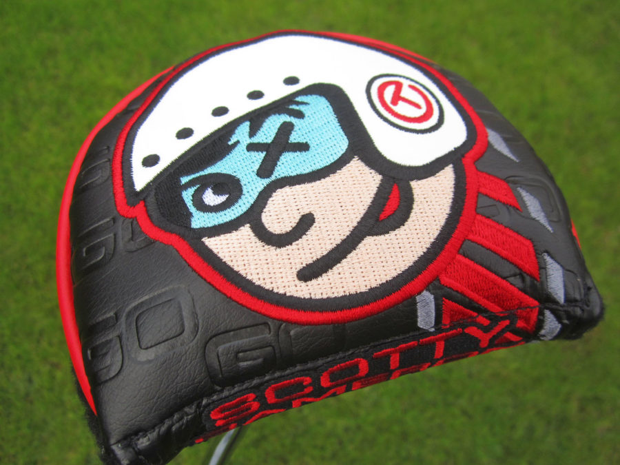 scotty cameron tour only tiffany go go johnny speed racer circle t mid round putter headcover golf club