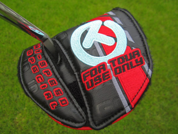 scotty cameron tour only tiffany go go johnny speed racer circle t mid round putter headcover golf club