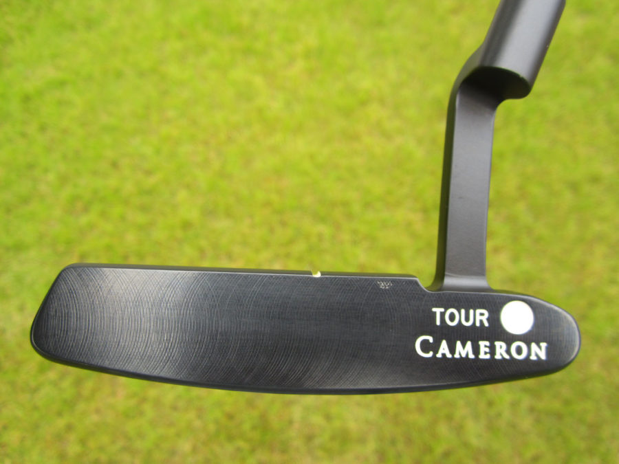 scotty cameron tour only 3x black newport circle t putter with top line golf club