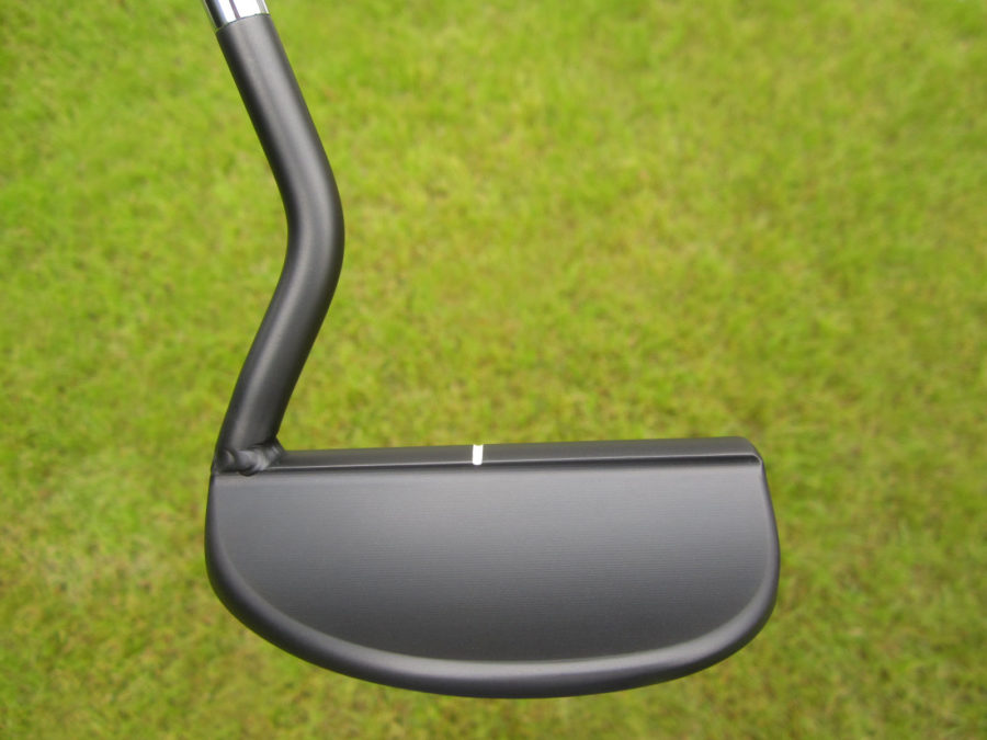 scotty cameron tour only black golo m3 circle t with welded swan neck and smooth milling on face putter golf club