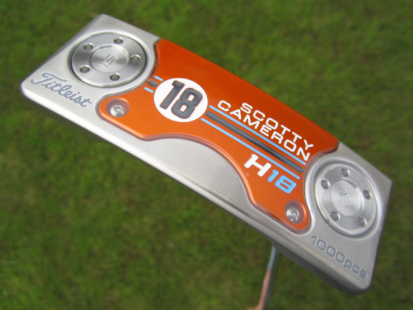 scotty cameron limited edition holiday 2018 h18 squareback 1.5 select putter golf club