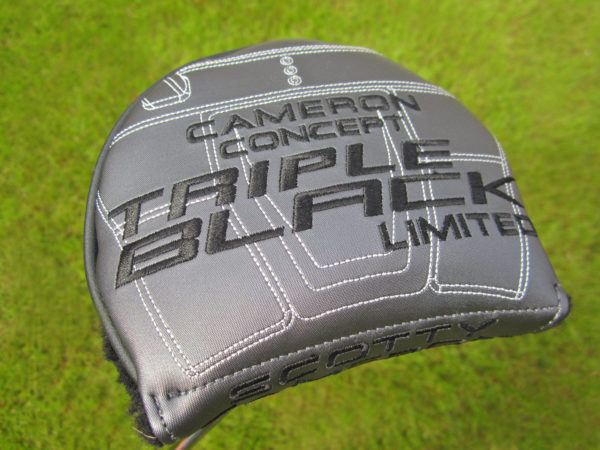 scotty cameron limited edition phantom x 9.5 triple black 33 putter golf club