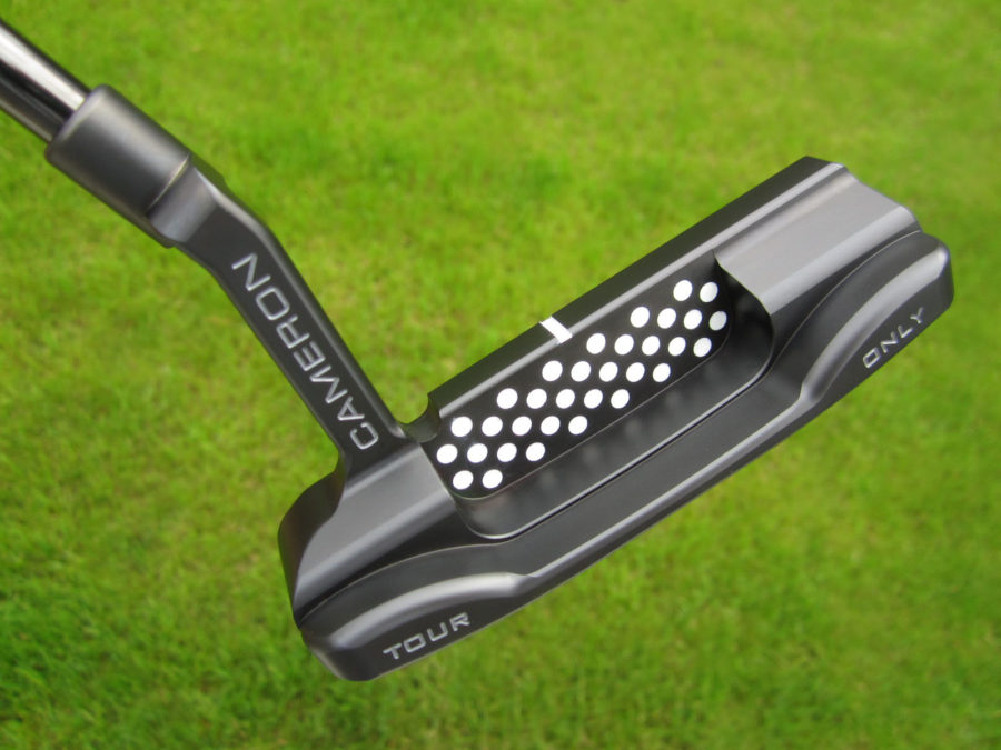 scotty cameron tour only black t22 newport terylium circle t 360g putter with top line and black circle t shaft