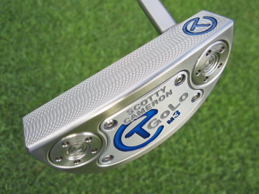 scotty cameron tour only sss golo m3 deep milled circle t with welded flojet neck putter golf club