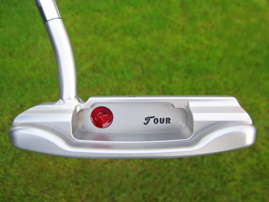 scotty cameron tour only sss masterful 009m 1.5 welded round neck circle t 350g putter with tungsten sole weights and cherry bomb putter golf club