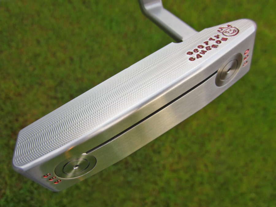 scotty cameron tour only sss timeless beach tourtype circle t 350g putter with hot head harry and tungsten sole plugs jordan spieth top line putter golf club