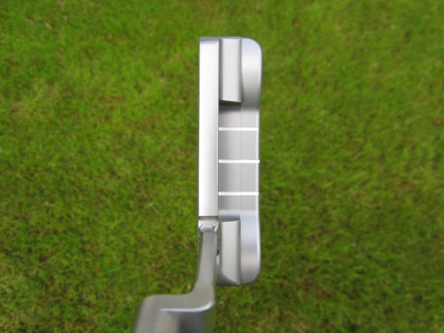 scotty cameron tour only t10 sss newport terylium circle t with welded mid length plumber neck putter golf club