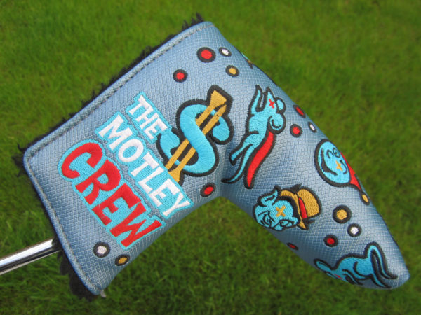 scotty cameron limited edition 2018 custom shop motley crew blade putter headcover