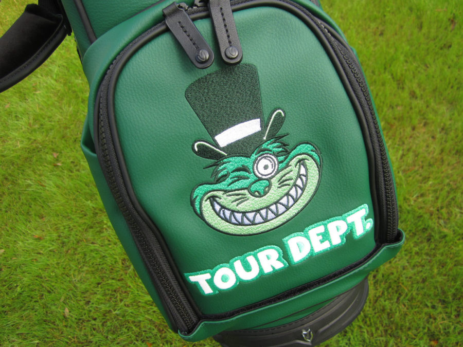 bettinardi 2022 hive release st patricks day green gangster cat vessel leather golf stand carry bag