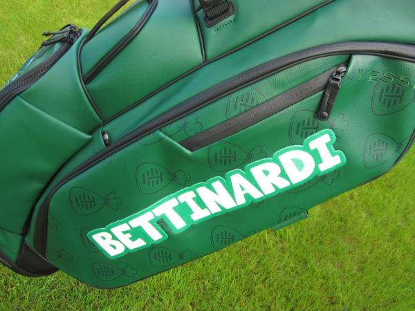 bettinardi 2022 hive release st patricks day green gangster cat vessel leather golf stand carry bag
