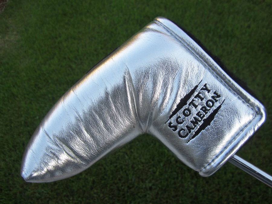 scotty cameron limited edition nasa silver 1997 proto platinum blade putter headcover