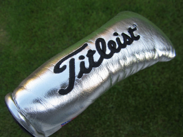 scotty cameron limited edition nasa silver 1997 proto platinum blade putter headcover