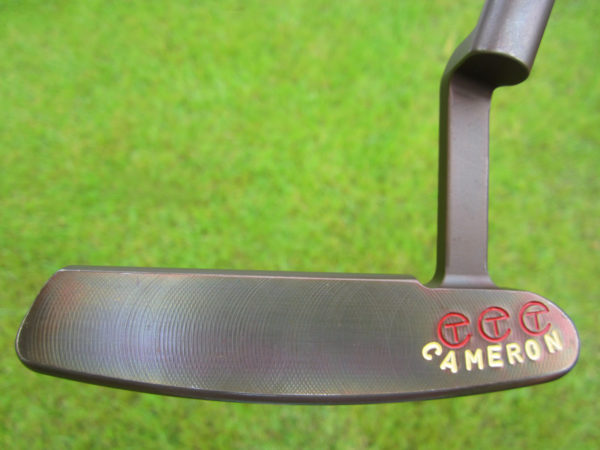scotty cameron tour only 3x oil can newport 350g handstamped circle t putter golf club