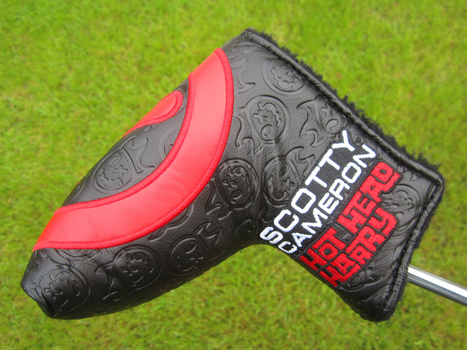 Scotty Cameron Tour Only Black & Red "Hot Head Harry" Industrial Circle