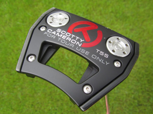 scotty cameron tour only black sss futura t5m circle t putter