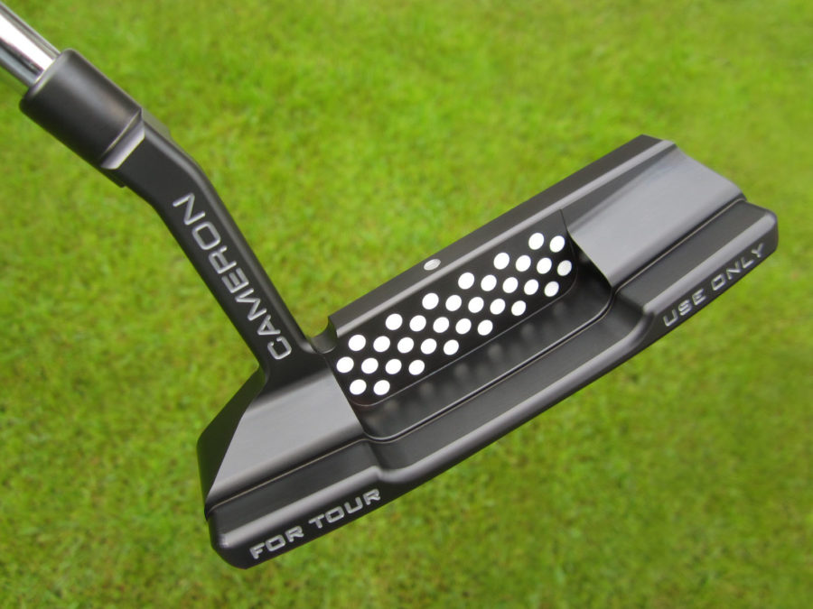 scotty cameron tour only black t22 newport 2 terylium circle t 360g putter with tiger woods style sight dot putter golf club